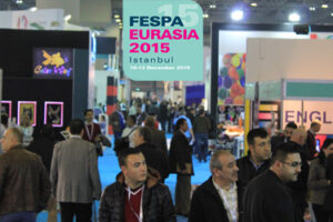 Exhibitors double space at FESPA Eurasia 2015