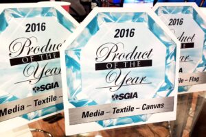 Fisher Textiles bags three ‘SGIA Product of the Year Awards 2016’