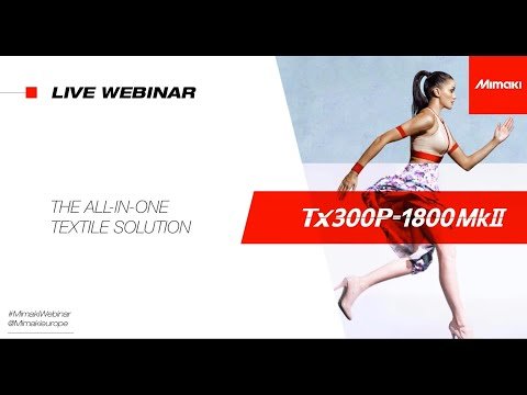 Read more about the article MIMAKI successfully hosts webinar on hybrid textile solution product