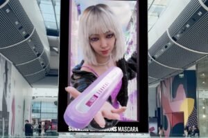 World’s biggest 3D OOH campaign from Maybelline
