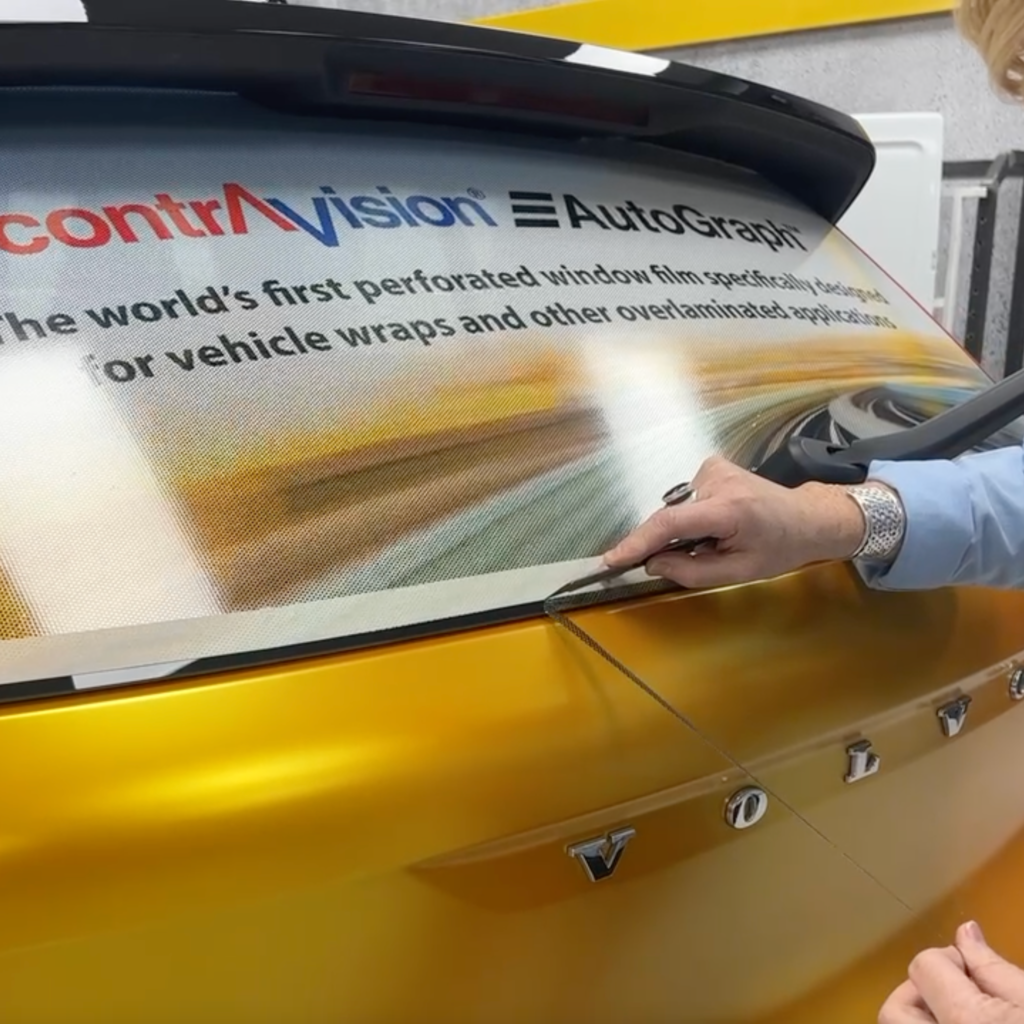 ContraVision launches new perforated window film