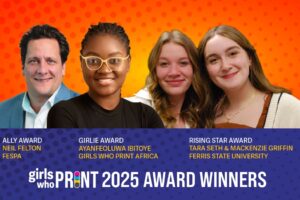 Girls Who Print winners & new 2026 career framework announced